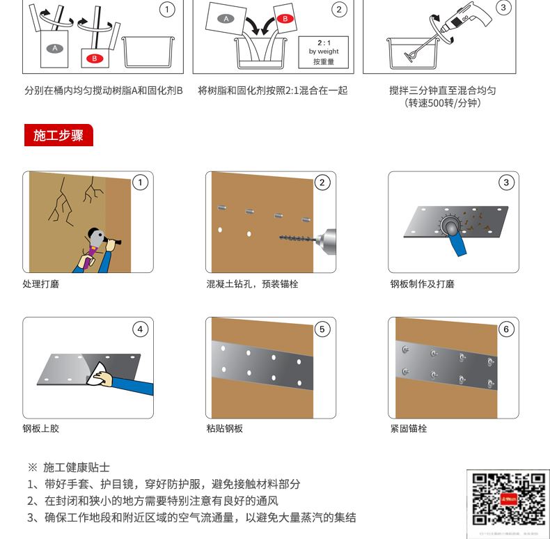 包钢金平粘钢加固施工过程